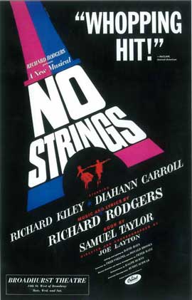 No Strings (Broadway) - 14 x 22 Poster - Style A
