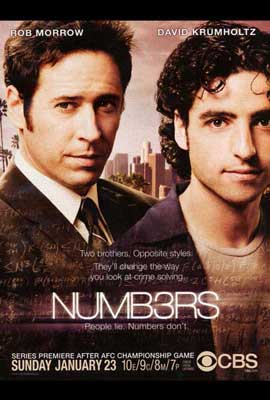 Numb3rs - 27 x 40 TV Poster - Style A