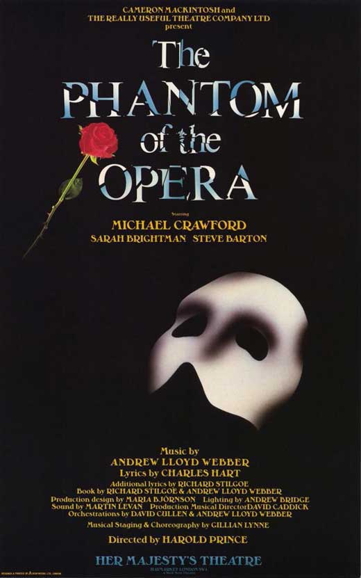 phantom of the opera movie poster 2004
