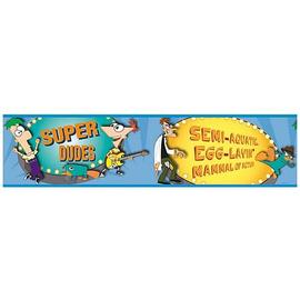 Phineas and Ferb: Across the Second Dimension - Peel and Stick Border