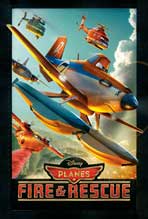 "Planes: Fire & Rescue" Movie Poster