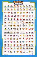 Big Pokemon Poster