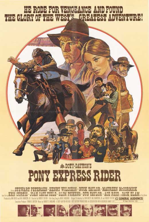 Pony Express Rider movie