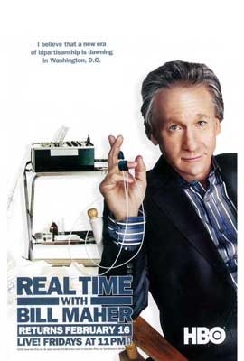 Real Time with Bill Maher - 27 x 40 TV Poster - Style A