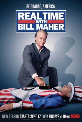 Real Time with Bill Maher - 11 x 17 TV Poster - Style E
