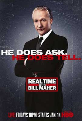 Real Time with Bill Maher - 11 x 17 TV Poster - Style B