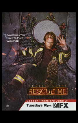 Rescue Me (TV) - 11 x 17 TV Poster - Style B