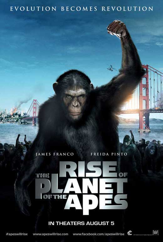 2011 Rise Of The Planet Of The Apes