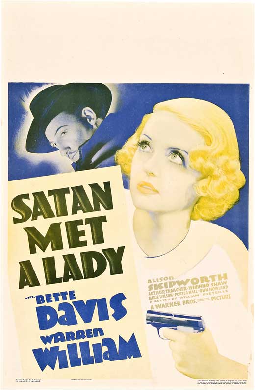 Satan Met a Lady movie