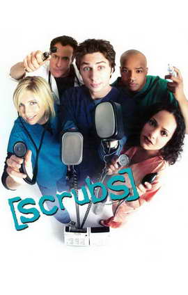 Scrubs (TV) - 11 x 17 TV Poster - Style B