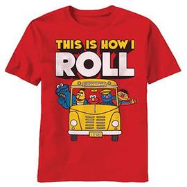 Sesame Street - How I Roll T-Shirt
