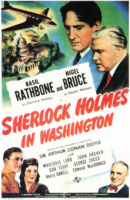 Sherlock Holmes in Washington Movie Posters From Movie Poster Shop