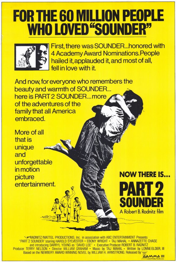 Sounder The Movie. Sounder Part 2 - 11 x 17 Movie