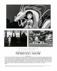 Spirited Away - 8 x 10 B&W Photo #1
