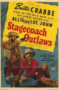 Stagecoach Outlaws - 27 x 40 Movie Poster