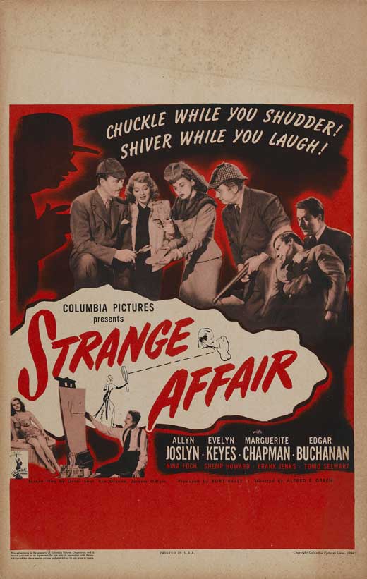 Strange Affair movie