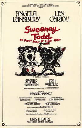 Sweeney Todd (Broadway) - 11 x 17 Poster - Style A
