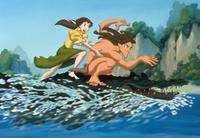 Tarzan & Jane - 8 x 10 Color Photo #1