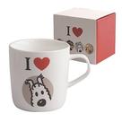 The Adventures of Tintin: The Secret of the Unicorn - I Love Snowy White Mug
