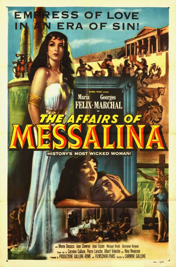 The Affairs of Messalina movie