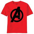 The Avengers - Movie Bold Logo Red T-Shirt