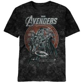The Avengers - Bottle Co. Black T-Shirt