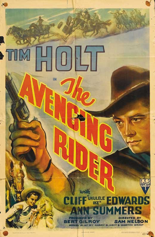 The Avenging Rider movie