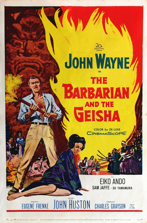 The Barbarian and the Geisha movie
