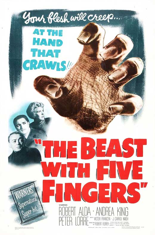 The Beast with Five Fingers movie