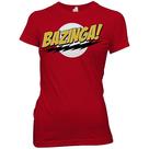 The Big Bang Theory (TV) - Bazinga! Red Juniors T-Shirt