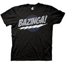 The Big Bang Theory (TV) - Bazinga! Black T-Shirt