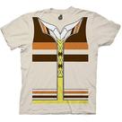 The Big Bang Theory (TV) - Raj Trompe Loeil Tan T-Shirt