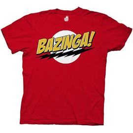 The Big Bang Theory (TV) - Bazinga Red T-Shirt