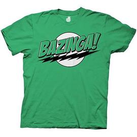 The Big Bang Theory (TV) - Bazinga! Green T-Shirt