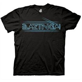 The Big Bang Theory (TV) - Bazinga Tron Type T-Shirt