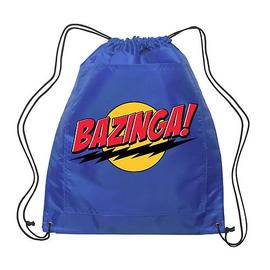 The Big Bang Theory (TV) - Bazinga! Blue Drawstring Bag