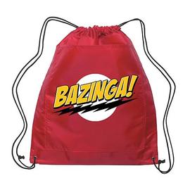 The Big Bang Theory (TV) - Bazinga! Red Drawstring Bag