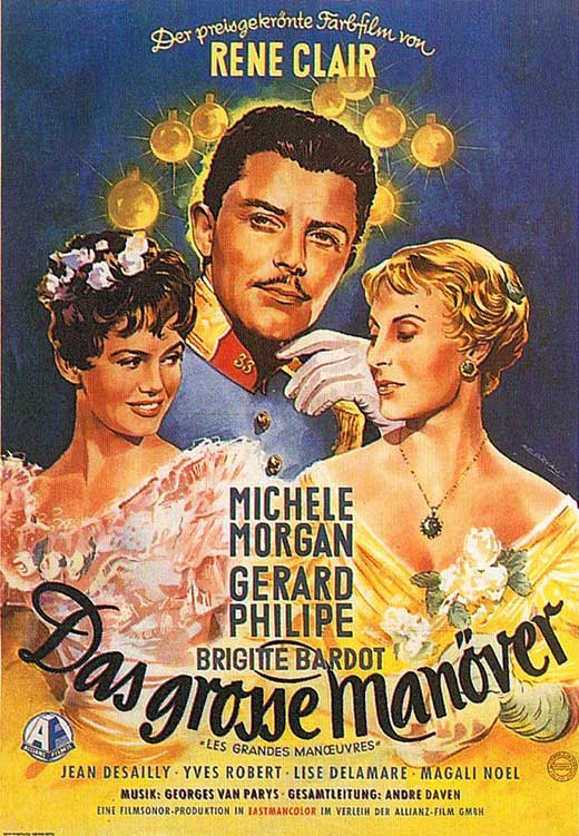 Большие манёвры/ Les Grandes Manoeuvres The-grand-maneuver-movie-poster-1955-1020550874