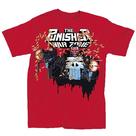 The Punisher - War Zone Red T-Shirt