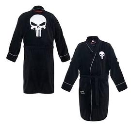 The Punisher - Black Cotton Bath Robe