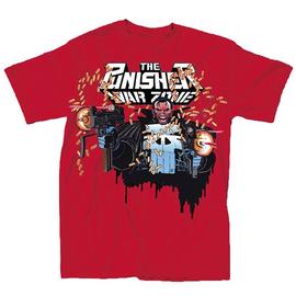 The Punisher - War Zone Red T-Shirt