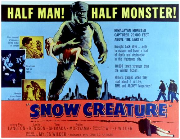 The Snow Creature movie