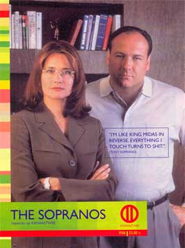 The Sopranos - 11 x 17 TV Poster - Style A