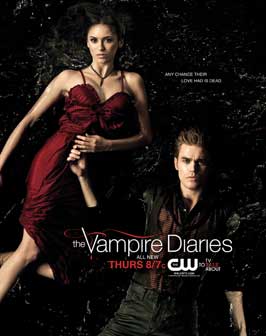 The Vampire Diaries (TV) - 27 x 40 TV Poster - Style P