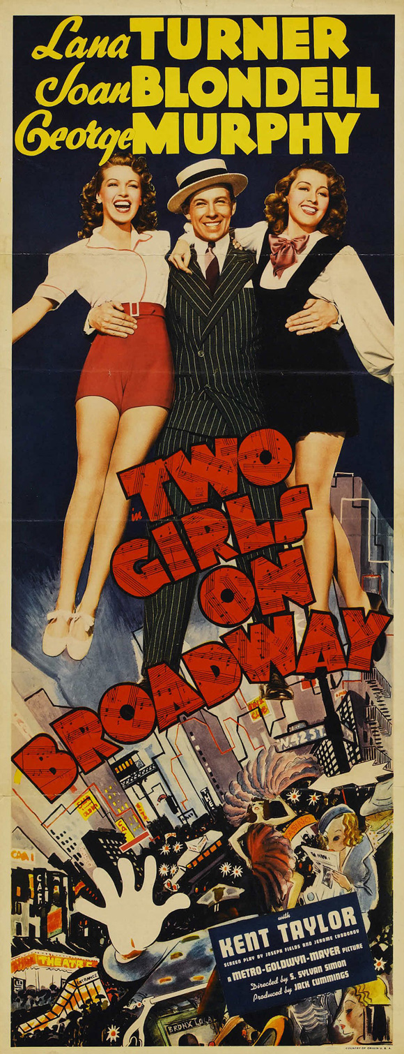 Two Girls on Broadway movie