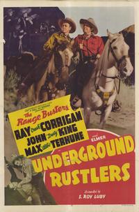 Underground Rustlers - 27 x 40 Movie Poster