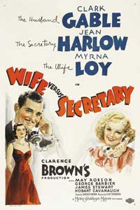 Wife vs. Secretary - 27 x 40 Movie Poster