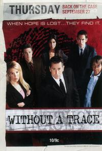 Without a Trace (TV) - 11 x 17 TV Poster - Style C