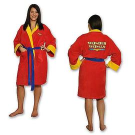 Wonder Woman - Fleece Bath Robe