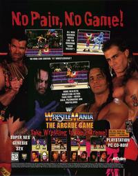 WWF Wrestlemania - 11 x 17